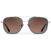 Crystal Cobalt / Gradient Brown Lens