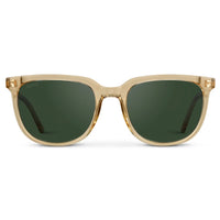 Champagne Crystal / Smoke Green Lens