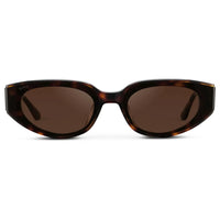 Brown Tortoise / Dark Brown Lens