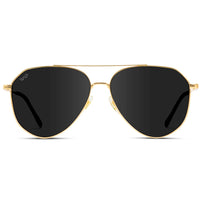 Gold Frame / Black Lens