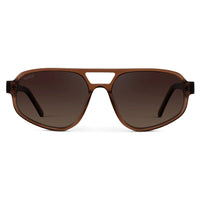 Crystal Brown / Dark Beige Gradient Lens