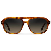 Saddlewood Tortoise / Grey Brown Gradient Lens
