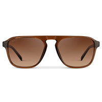 Terracotta Brown / Copper Brown Gradient Lens