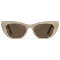 Pearl Beige / Brown Lens