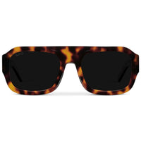 Brown Tortoise / Triple Black Lens
