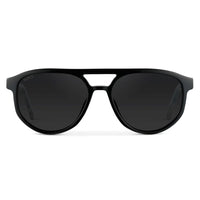 Black Beige Tortoise / Black Lens