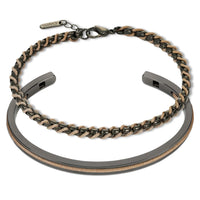 Gunmetal / Sand Rope